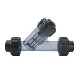 Lige Y Type Filter PVC