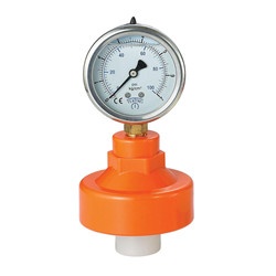 Lige 786 P Diaphragm Pressure Gauge - Lige Fluid System
