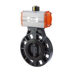 Pneumatic Actuated Butterfly Valve